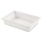 Rubbermaid Commercial Food/Tote Boxes, 8.5gal, 26w x 18d x 6h, White FG350800WHT - alternate 2
